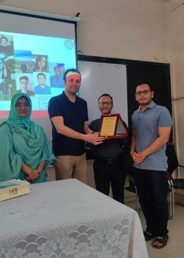 Dr. Mustafa Ordus Enlightening Visit to the DU Microsystems and Nanoengineering Lab