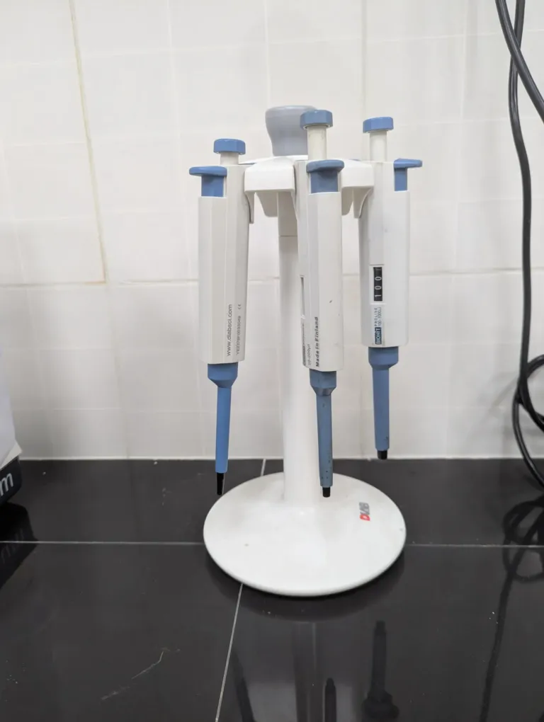 Micropipette and Carousel Stand